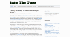 Desktop Screenshot of intothefuzz.com