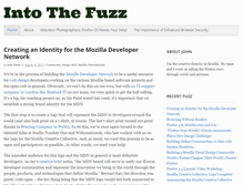 Tablet Screenshot of intothefuzz.com
